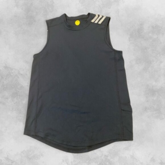 Lululemon Sleeveless Tank Top Black Crew Neck Lightweight Breathable Black W L - Picture 1 of 6